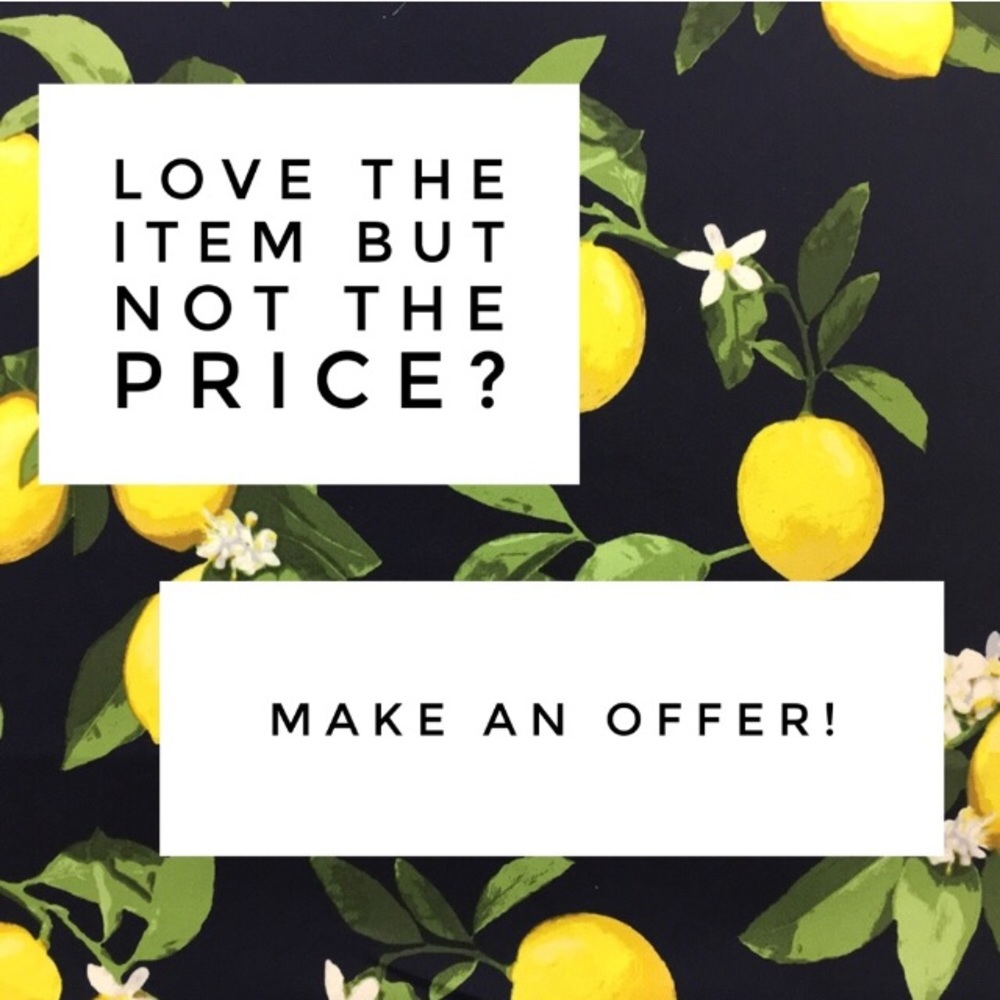 🌸 MAKE AN OFFER 🌸